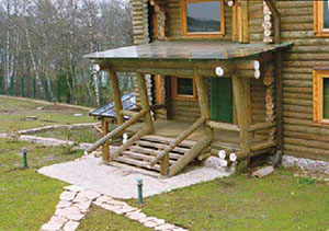 крыльцо деревянного дома фото