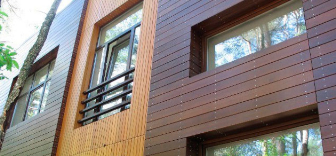 Планкен из лиственницы – фасад из натурального дерева по приемлемой цене