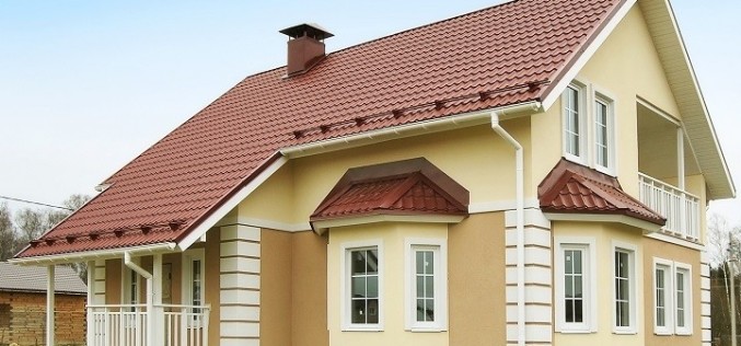 Фасадная штукатурка «короед» – недорогая отделка фасада вашего дома