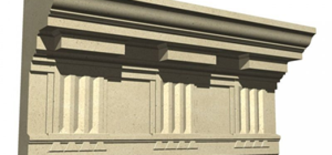Древнегреческий антаблемент в декоре фасадов современных домов