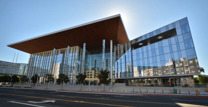 2013 - Opening Ceremony for the new George Deukmejian Courthouse in Long Beach.