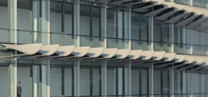 NBBJ разработало новую систему затеняющих солнцезащитных створок для фасадов с остеклением