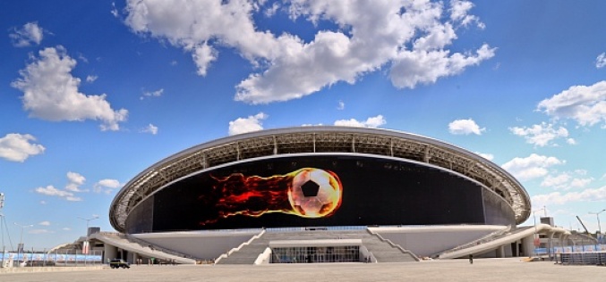 Медиафасад стадиона Казань Арена станет экраном автокинотеатра   