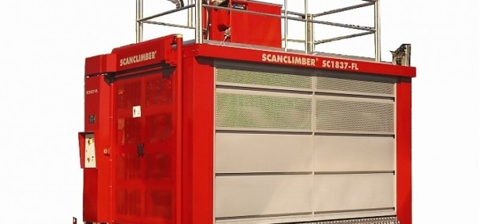 Scanclimber SC 1837- грузопассажирский подъемник (строительный лифт)